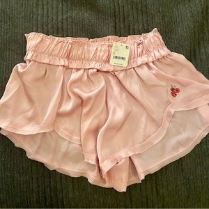Free People Silk Shorts